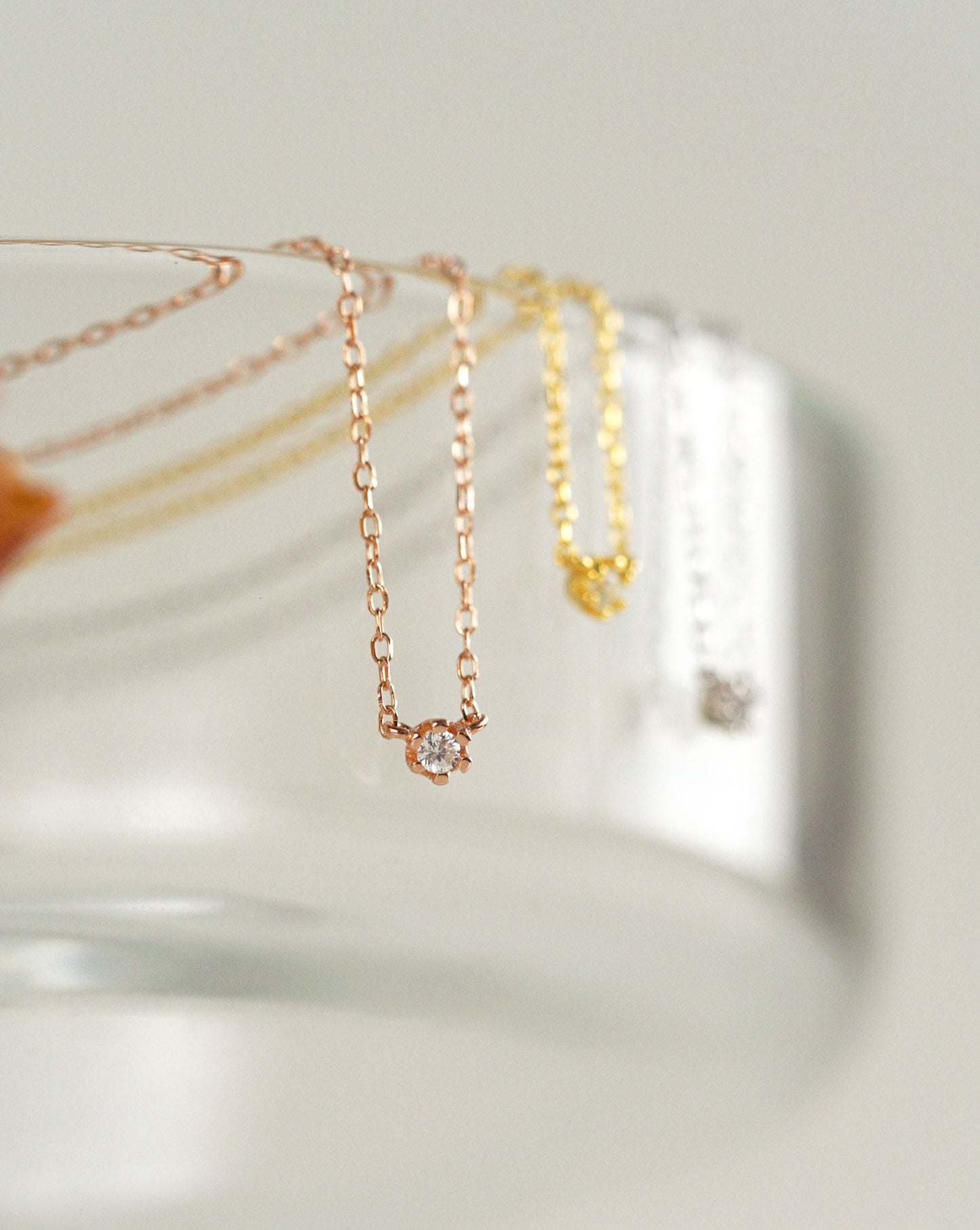 Stellar Necklace in Rose Gold