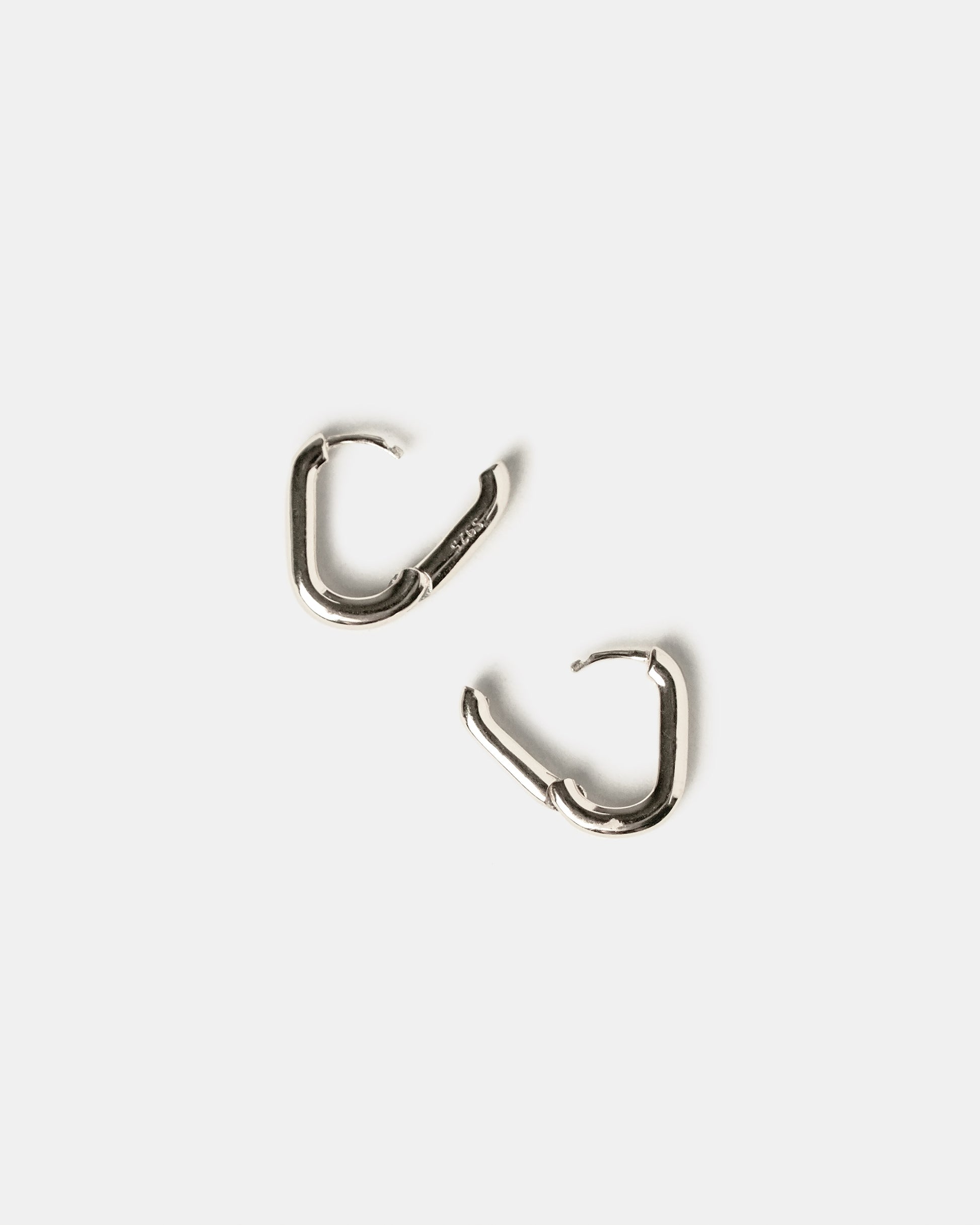 Petite Hoops in Silver