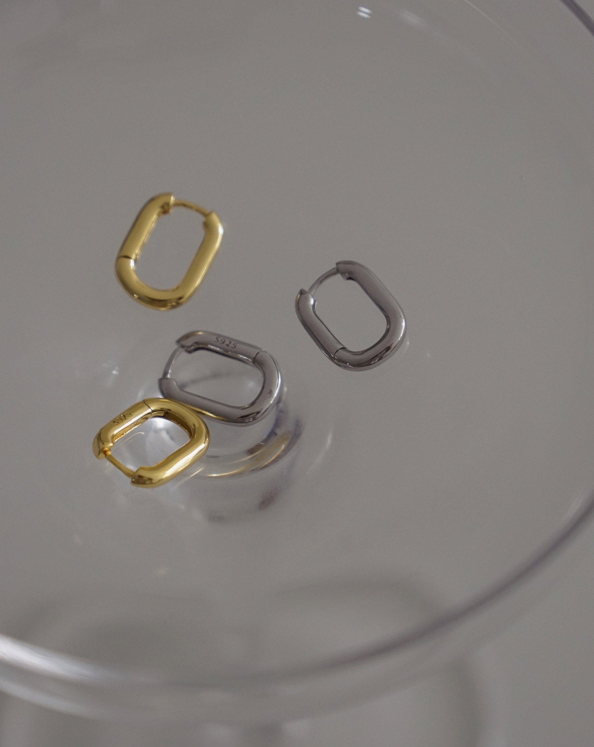 Petite Hoops in Gold