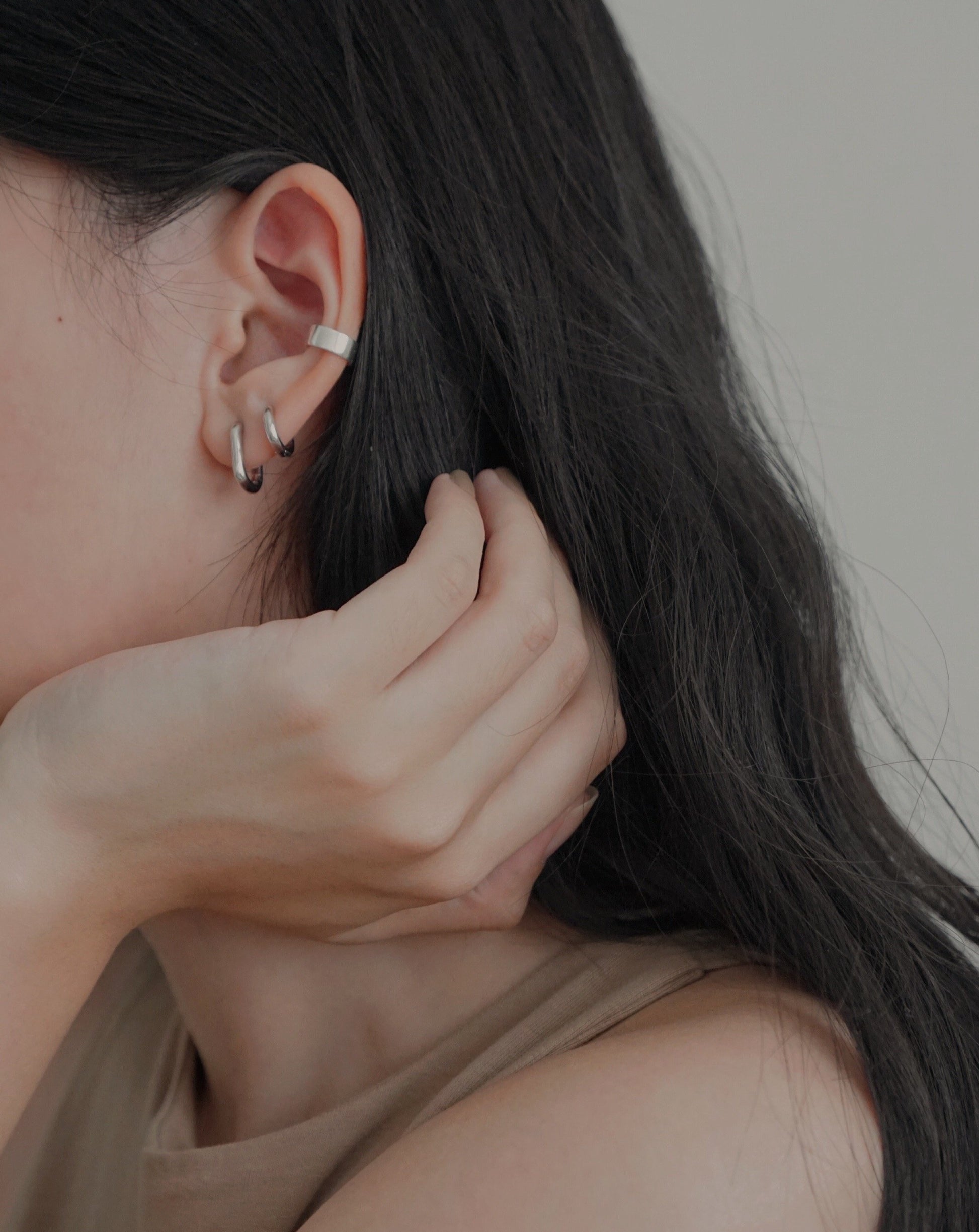 Flat Earcuff | 925 Silver Jewellery | el-jo studio