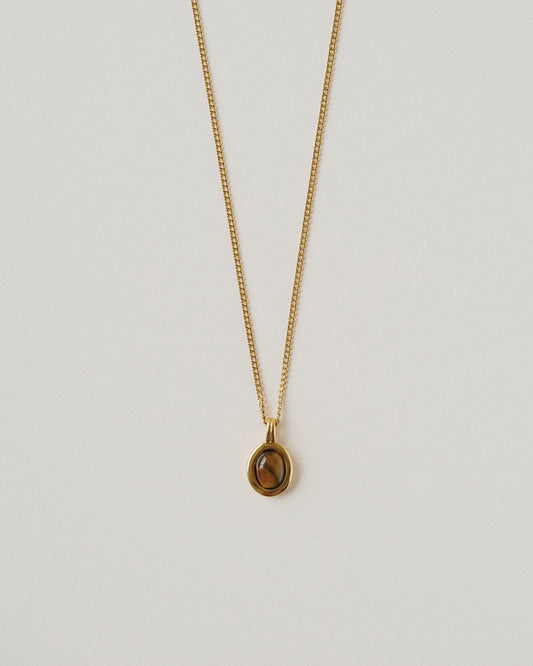 Oval Solara Pendant Necklace