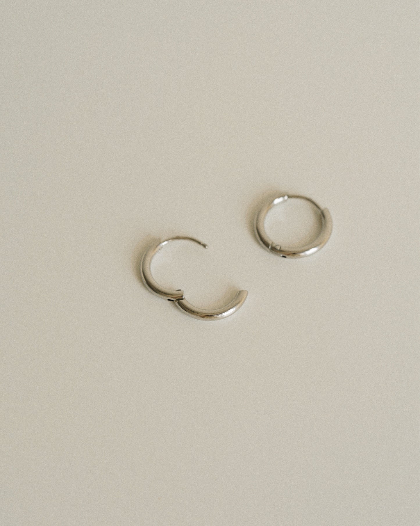 Everyday Mini Hoops in Silver