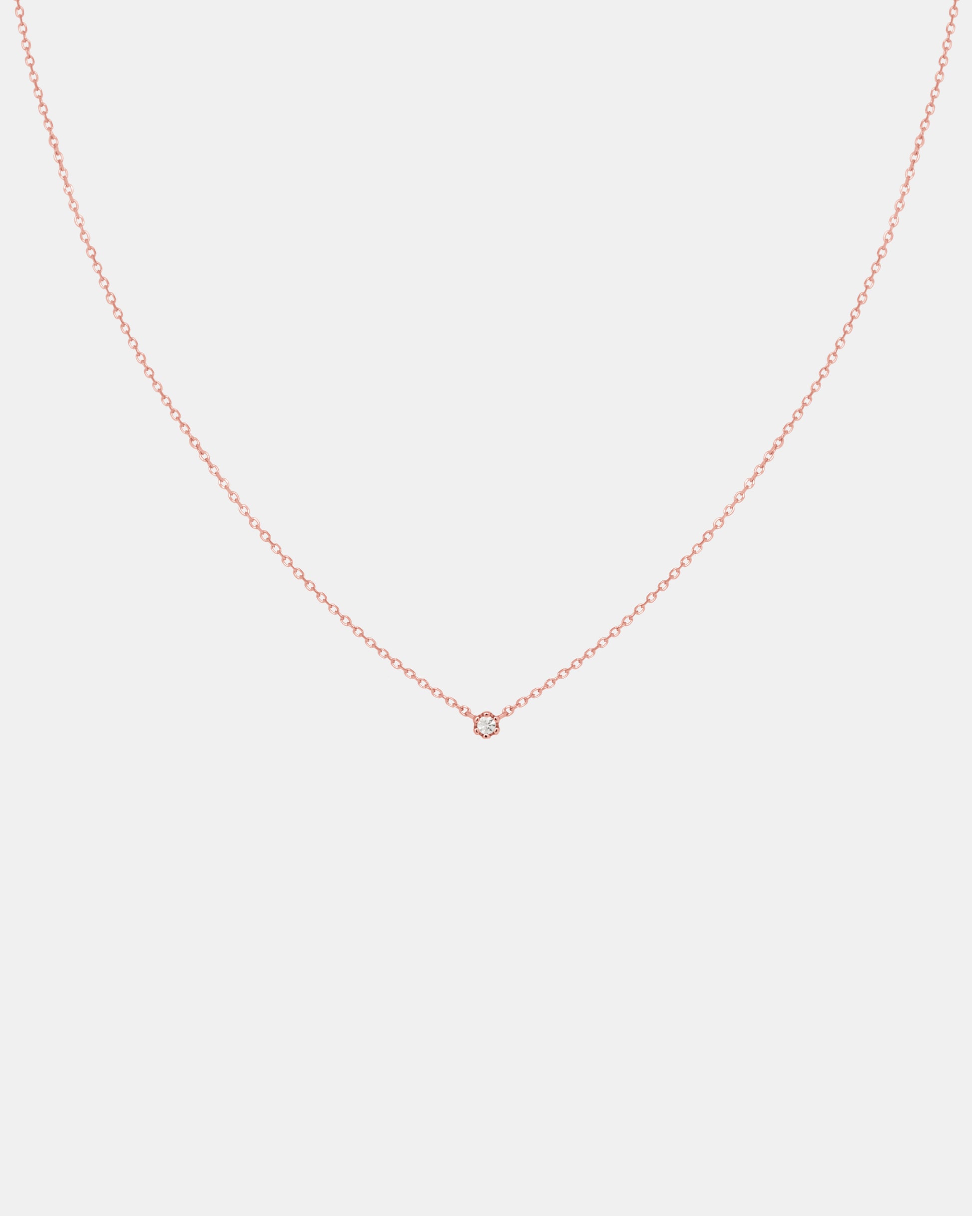 Stellar Necklace in Rose Gold