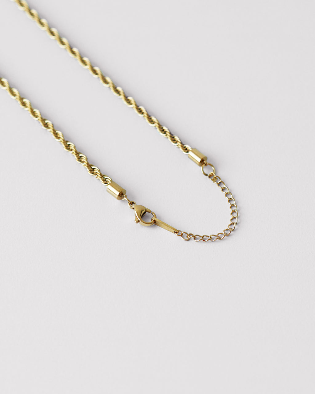 Rope Chain Necklace in Gold