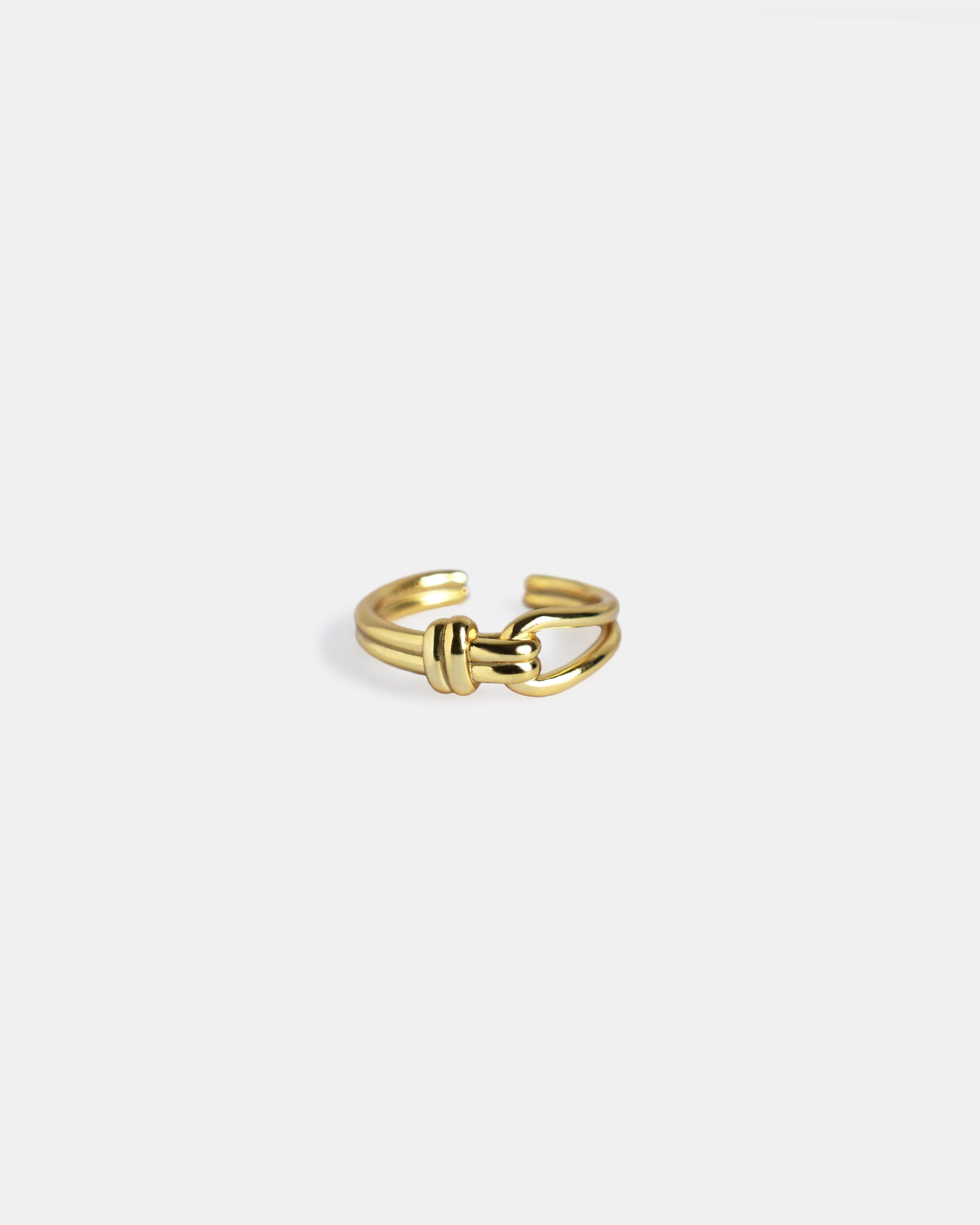 Leia Knot Ring in Gold