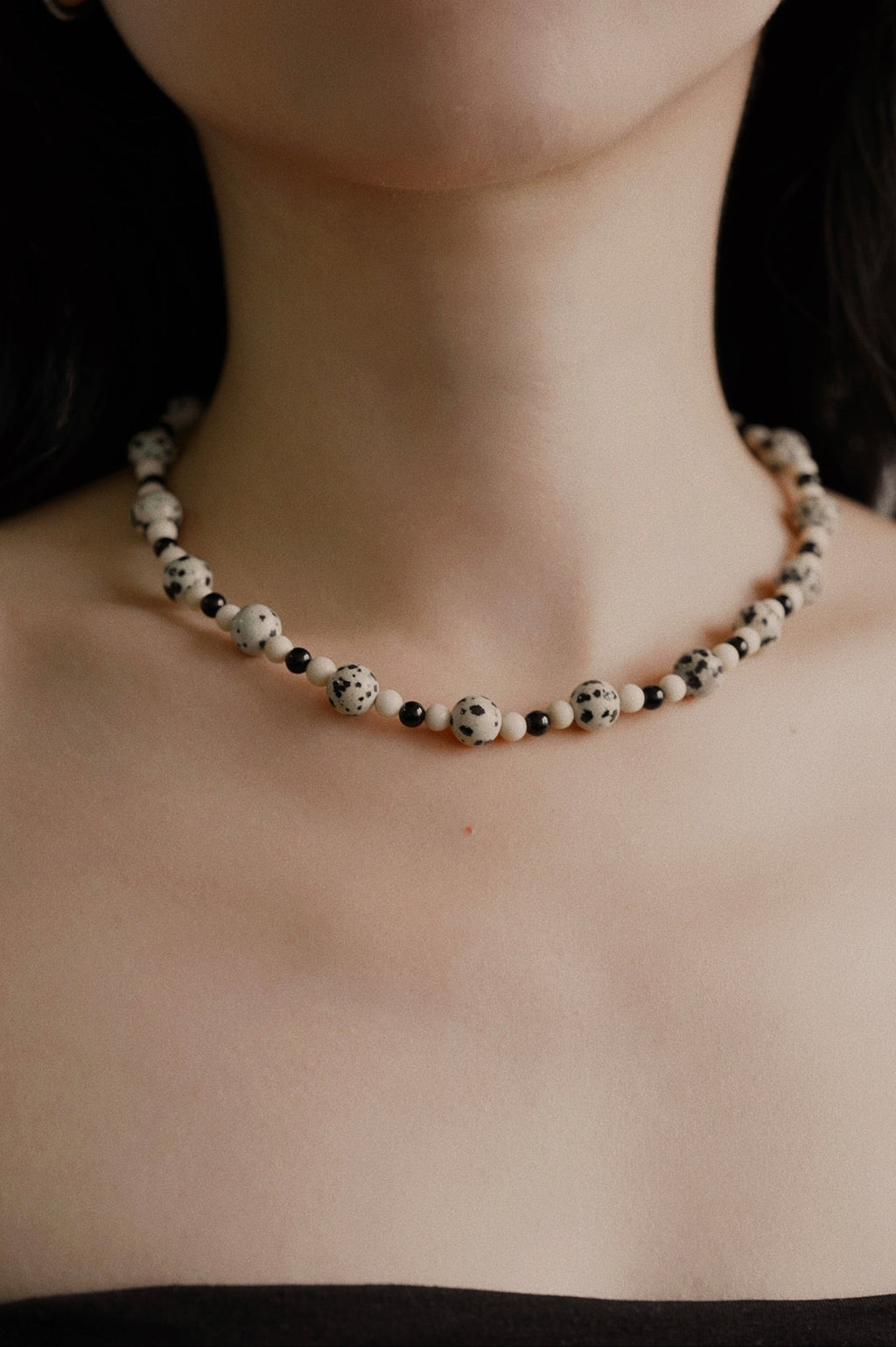 Paper Dot Necklace