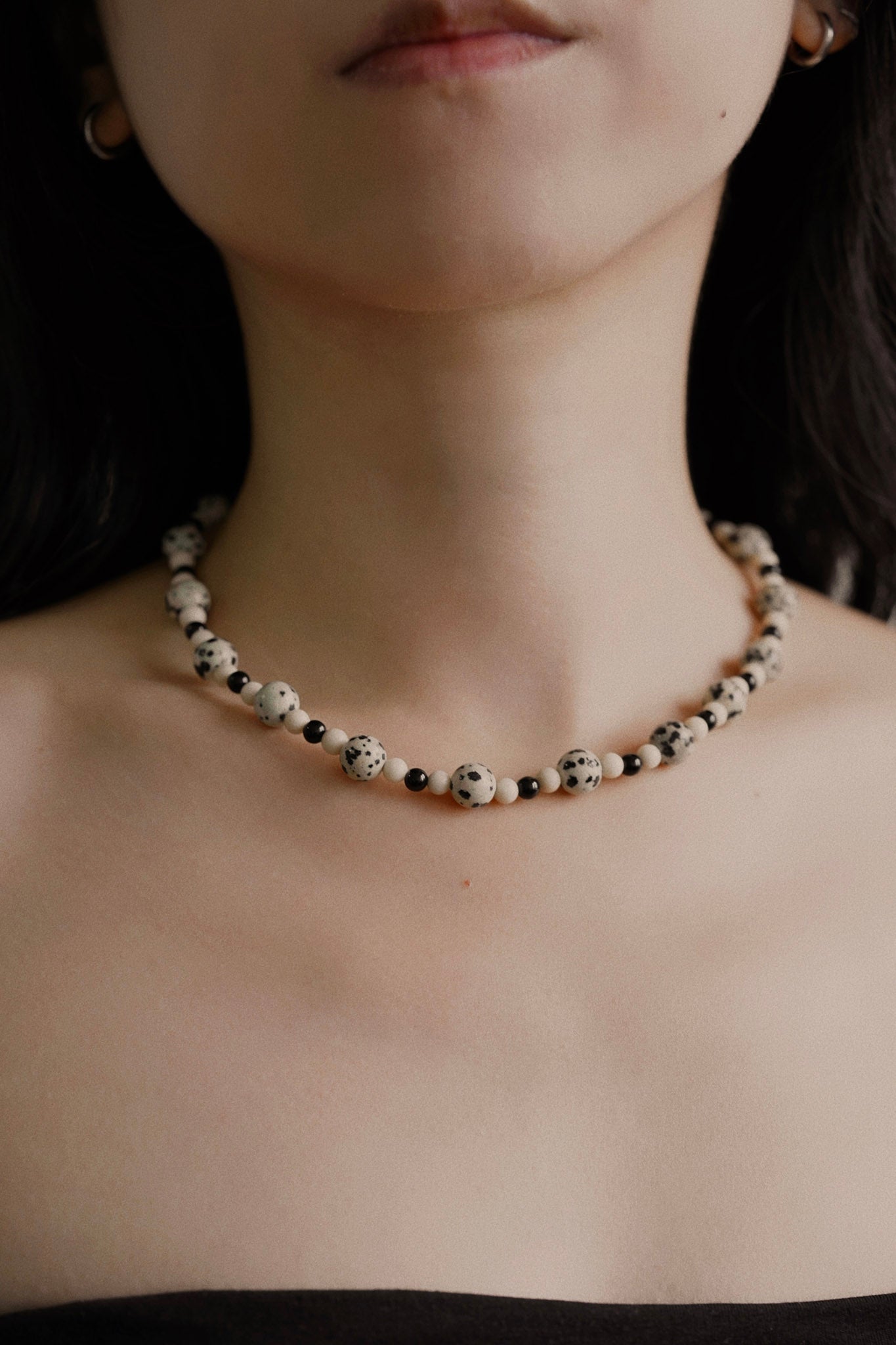 Paper Dot Necklace
