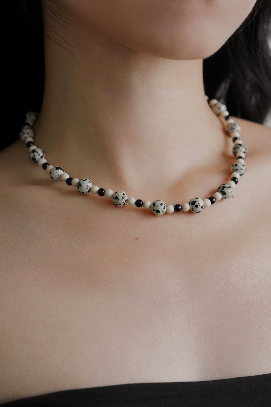 Paper Dot Necklace