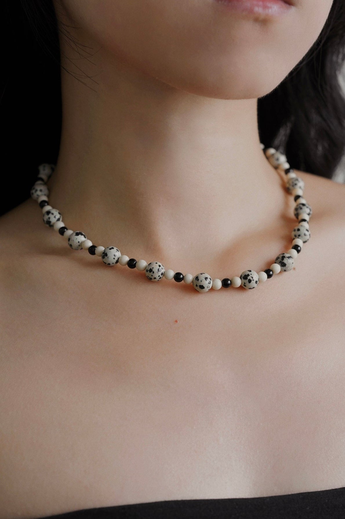 Paper Dot Necklace