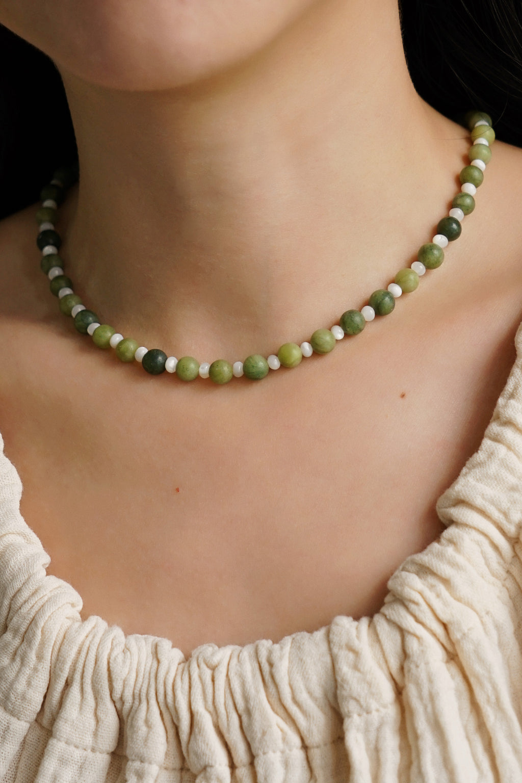 Matcha Cloud Necklace