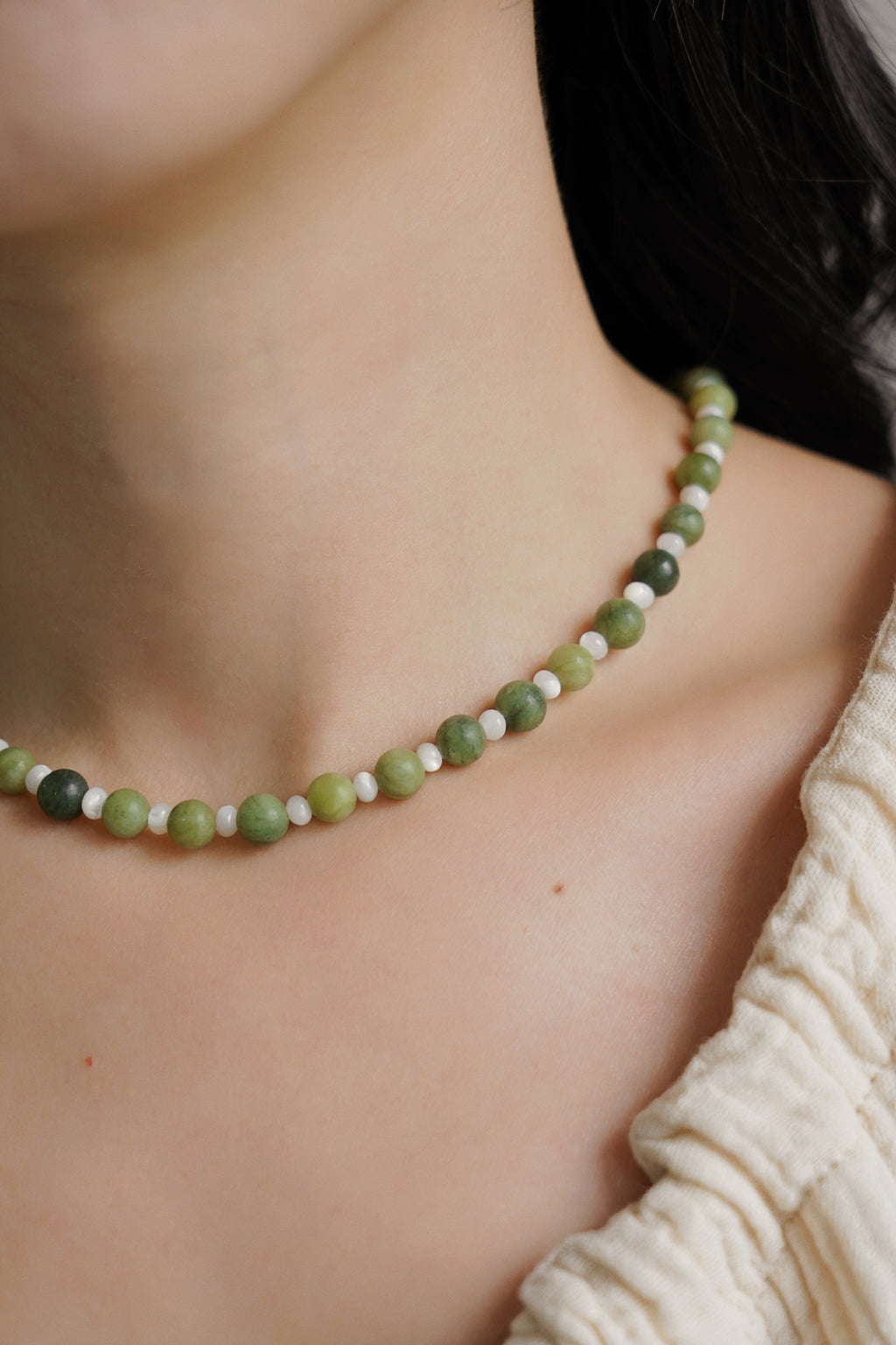 Matcha Cloud Necklace