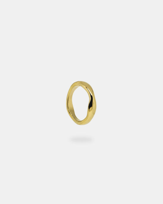 Wavy Ring in Gold