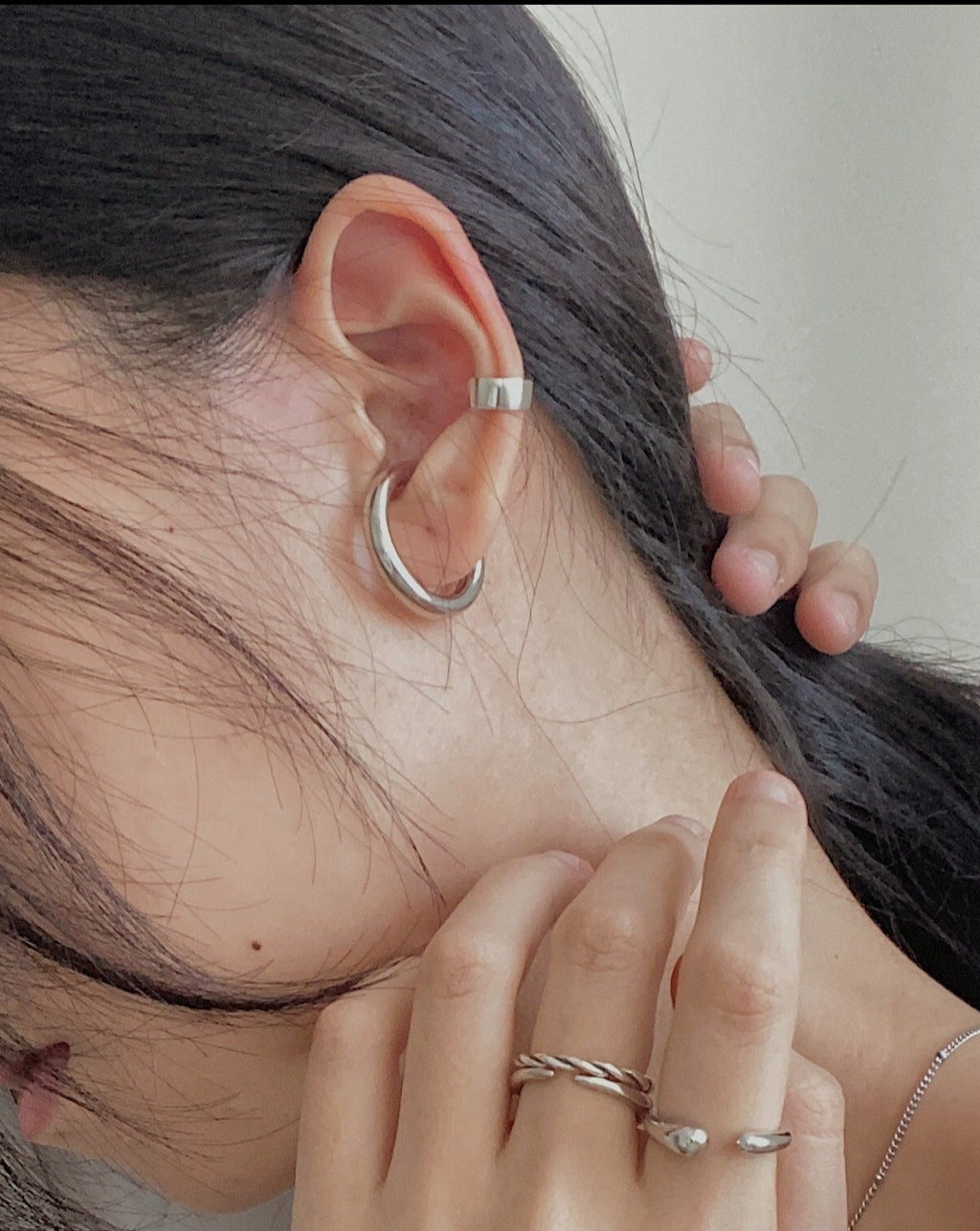 Flat Earcuff | 925 Silver Jewellery | el-jo studio