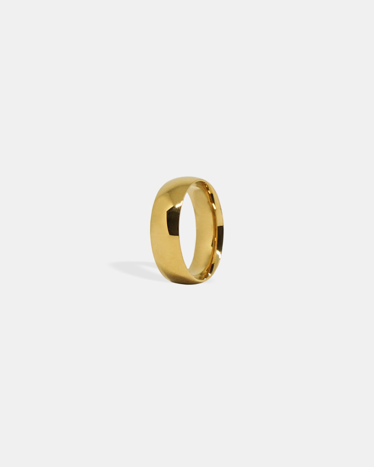 Imperfect: 6mm Curve Band in Gold