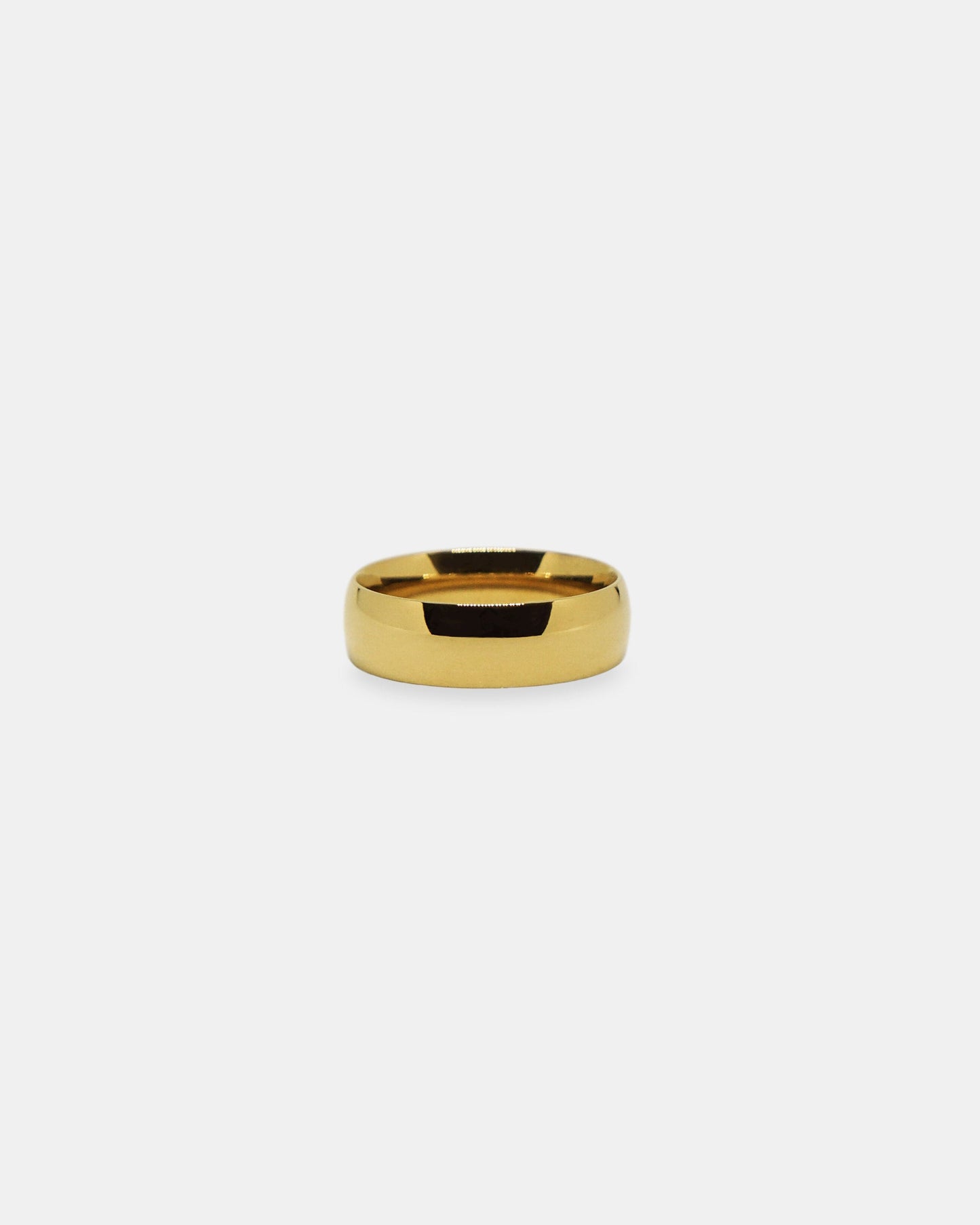 Imperfect: 6mm Curve Band in Gold