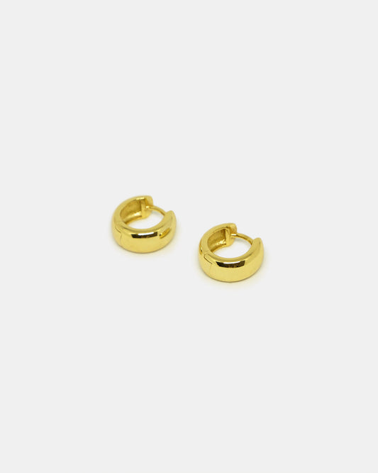 Chunky Hoops in Gold | 925 Silver Jewellery | el-jo studio