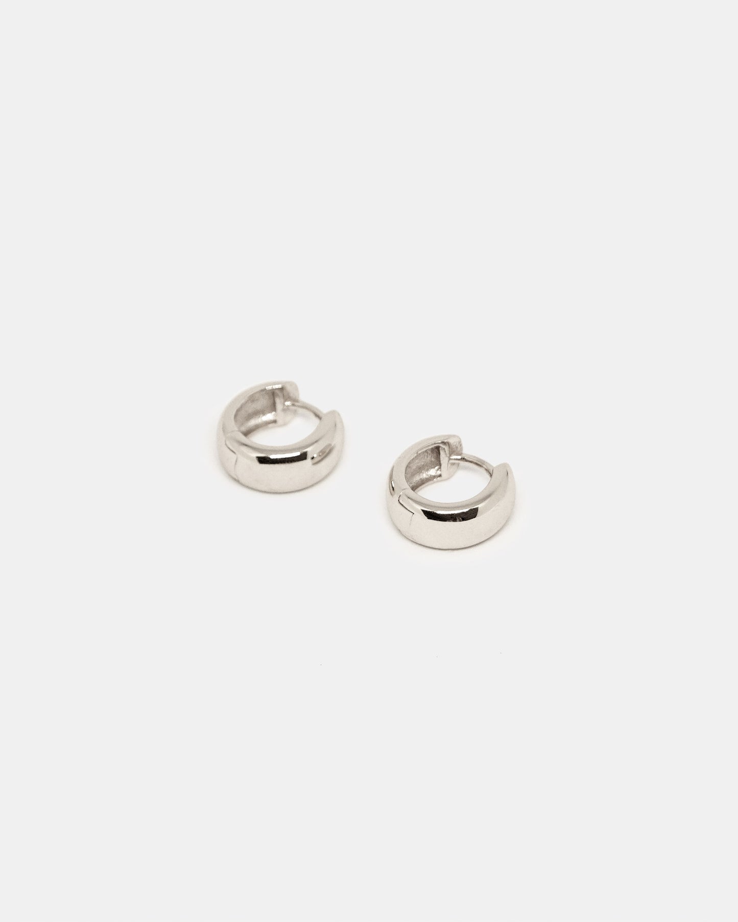Chunky Hoops in Silver | 925 Silver Jewellery | el-jo studio