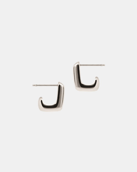 Form Earrings in Silver | 316L Stainless Steel | el-jo studio