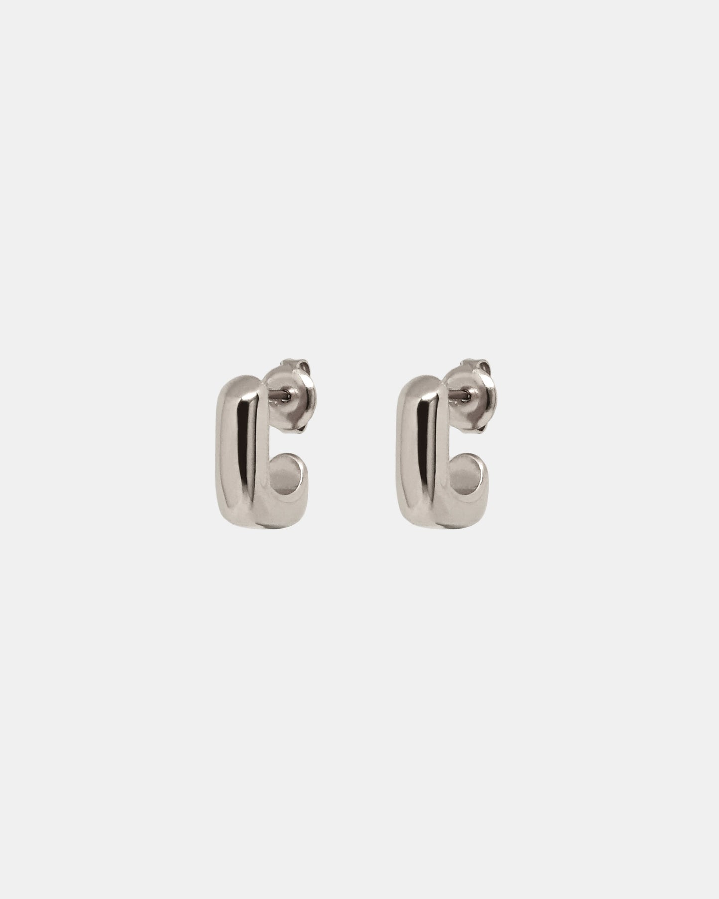 Form Earrings in Silver | 316L Stainless Steel | el-jo studio