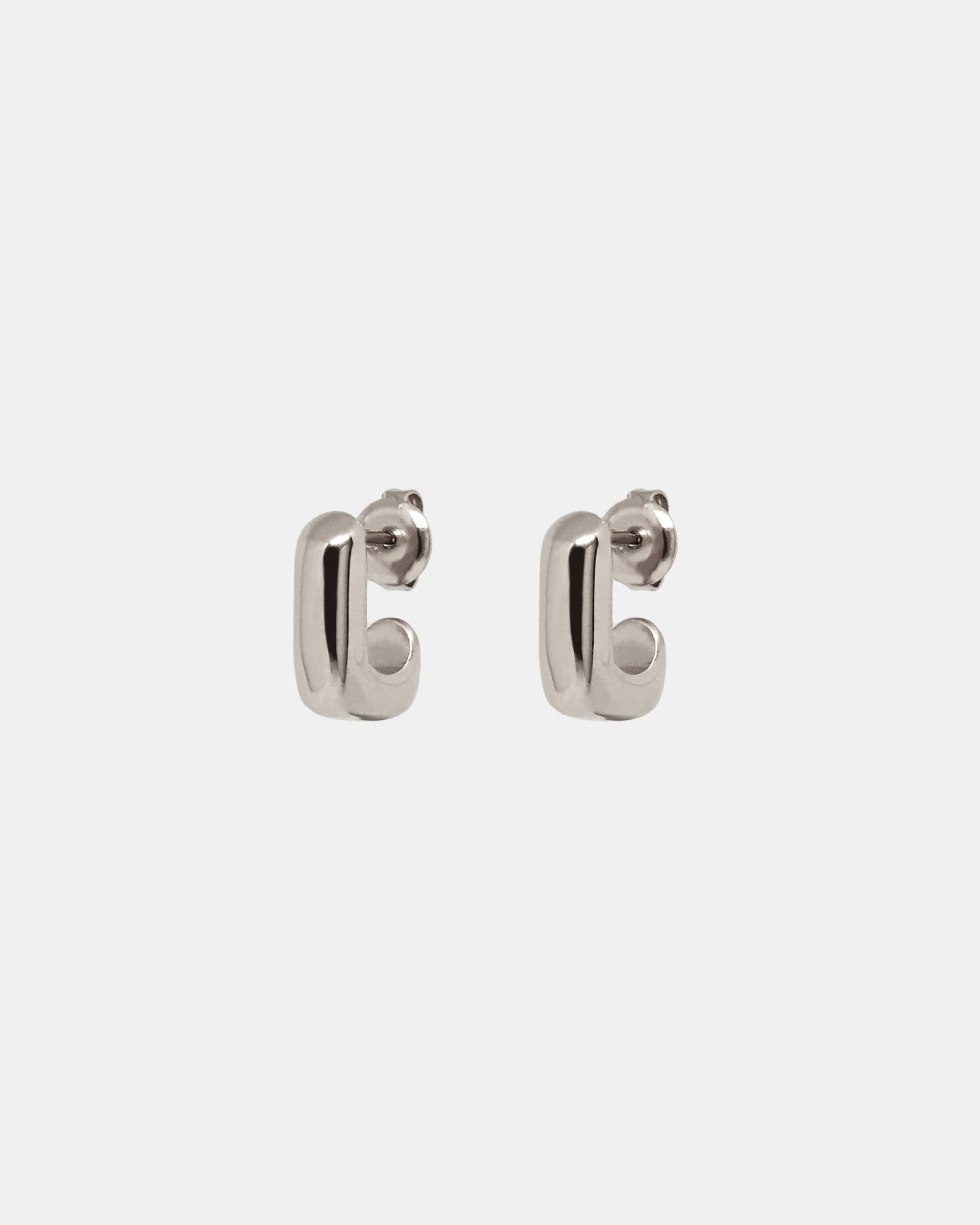 Form Earrings in Silver | 316L Stainless Steel | el-jo studio