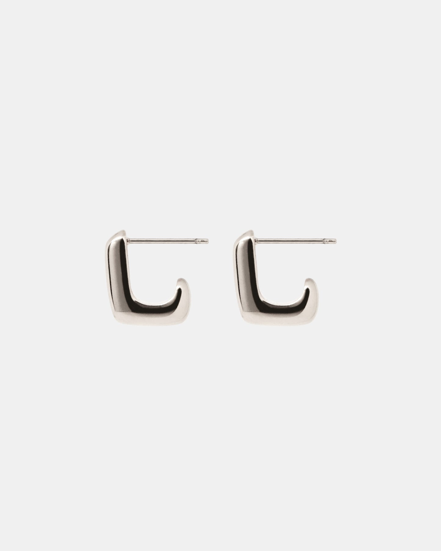 Form Earrings in Silver | 316L Stainless Steel | el-jo studio