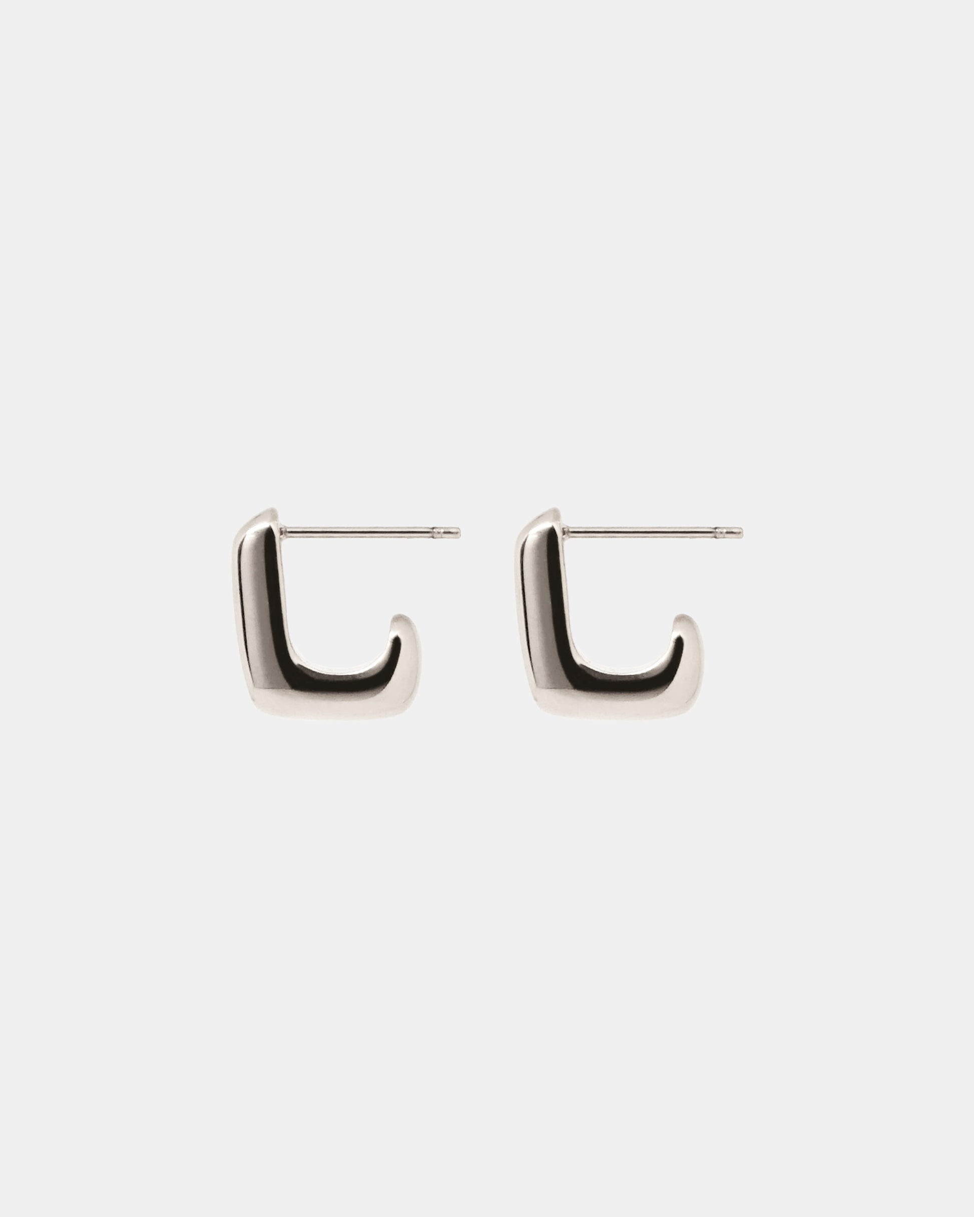 Form Earrings in Silver | 316L Stainless Steel | el-jo studio