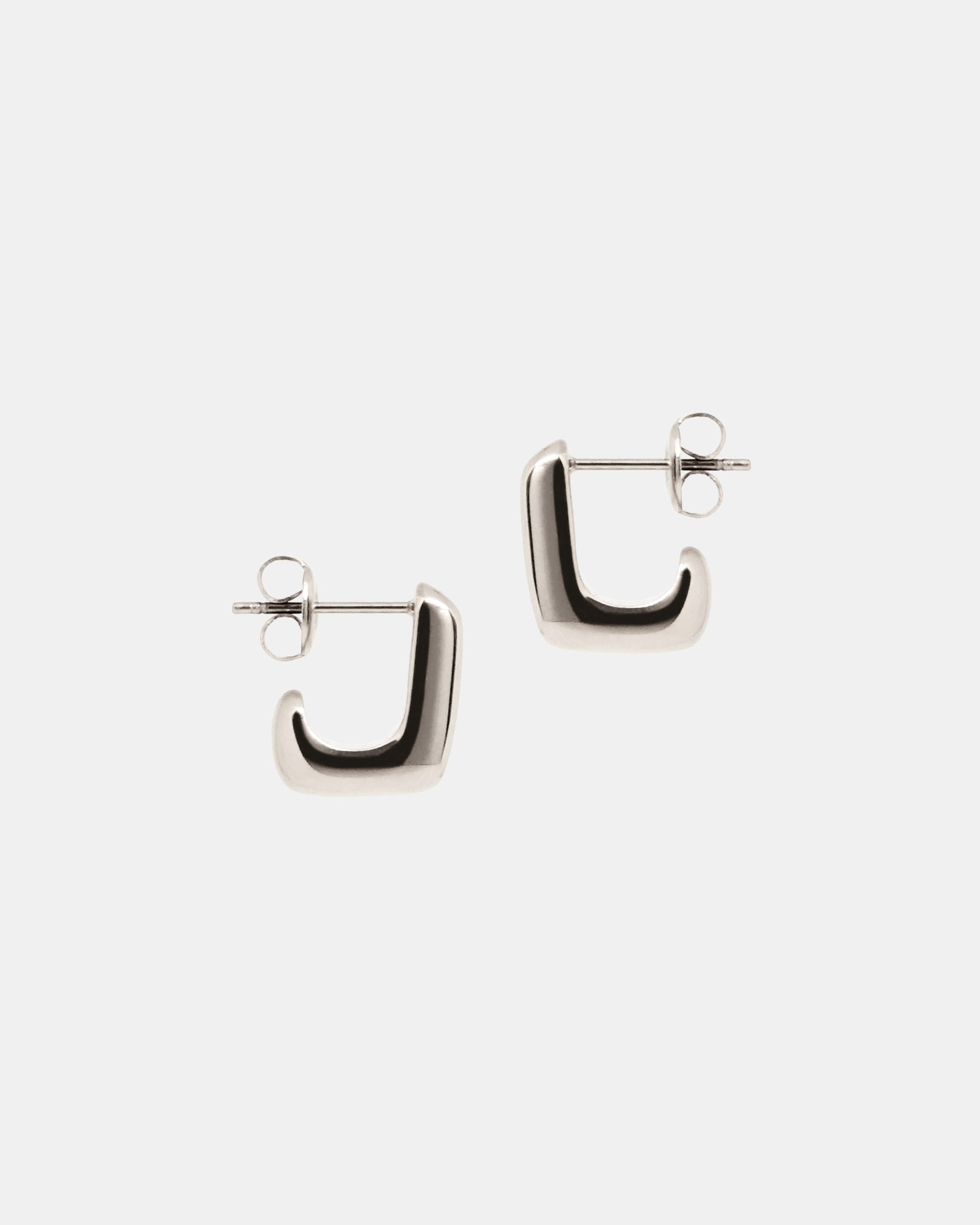 Form Earrings in Silver | 316L Stainless Steel | el-jo studio
