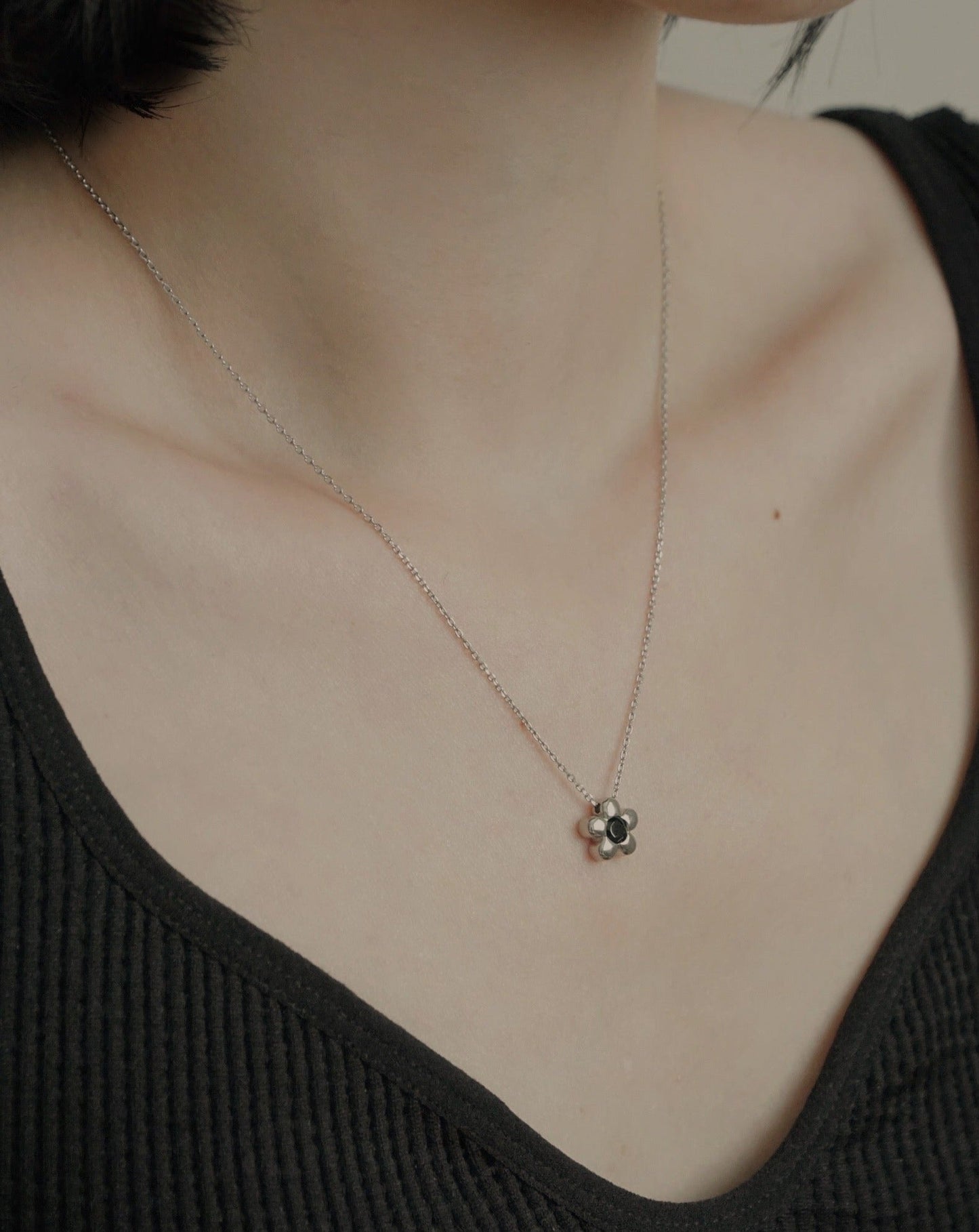 Imperfect: Blossom Flower Pendant Necklace