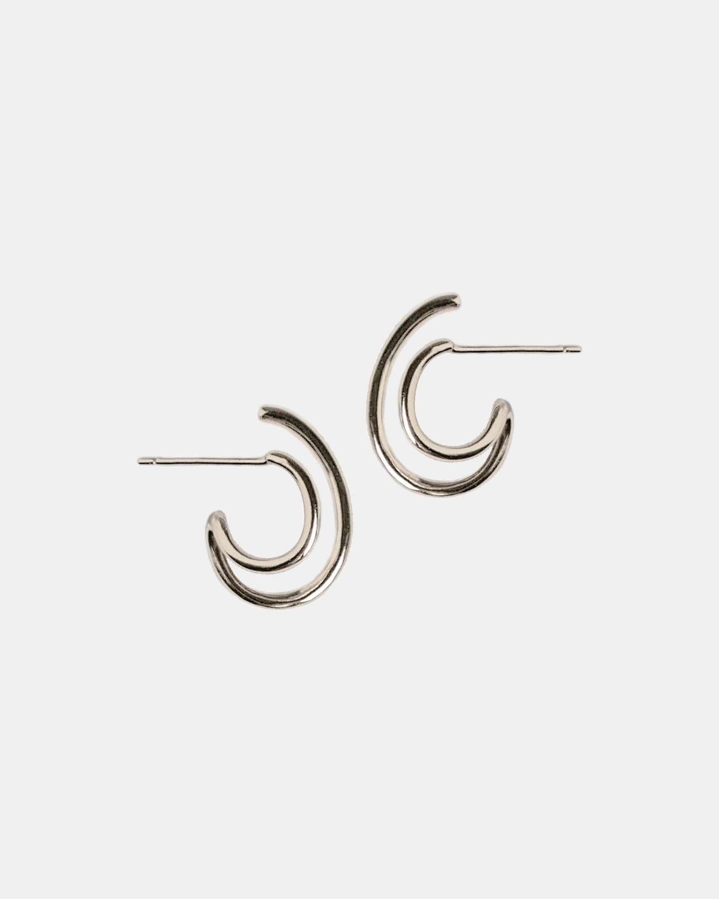 [Clearance] Loop Earrings in Silver