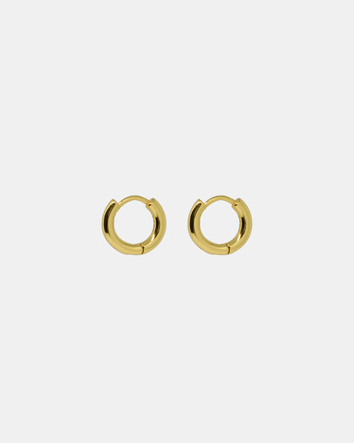 Mini Hoops in Gold
