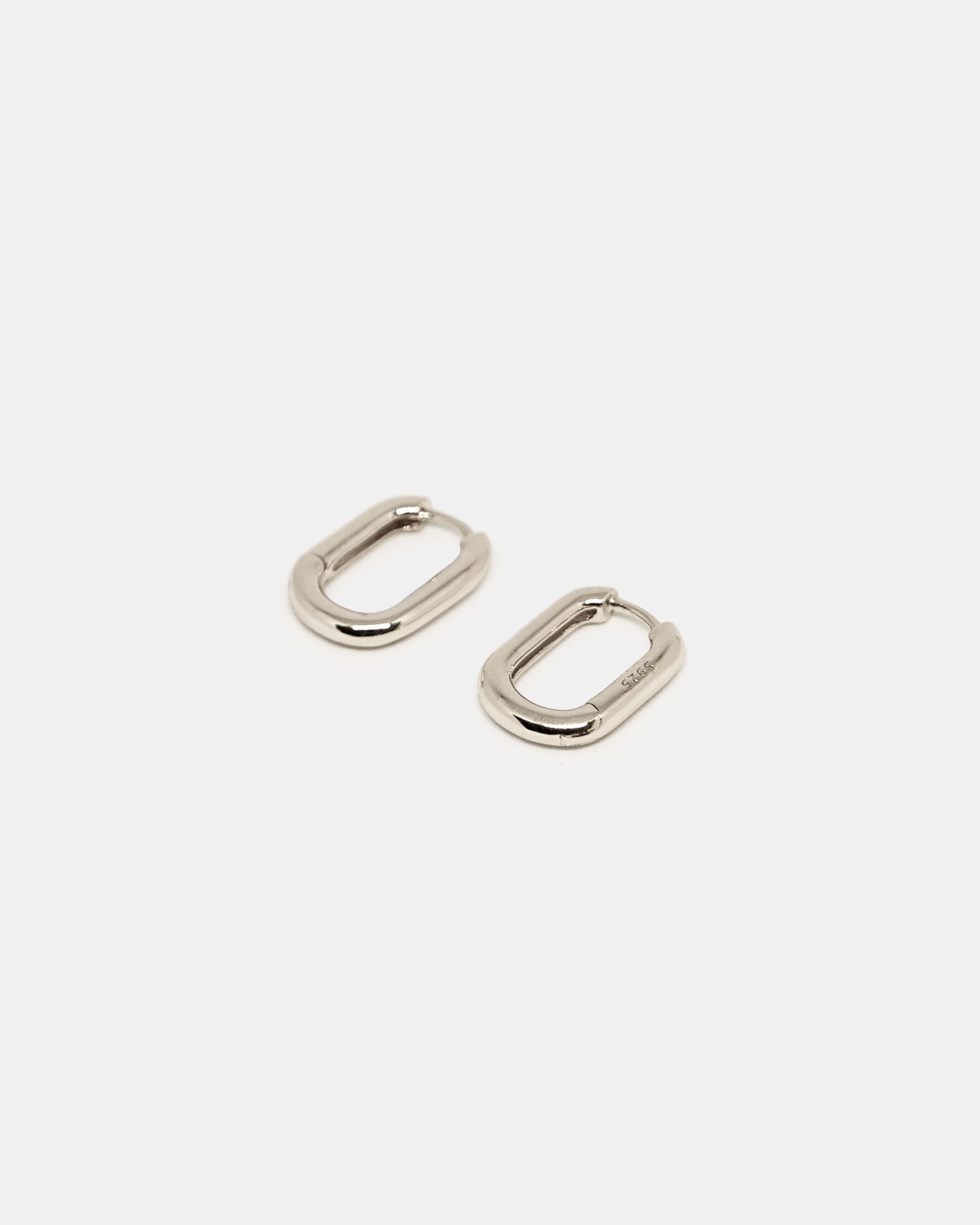 Petite Hoops in Silver