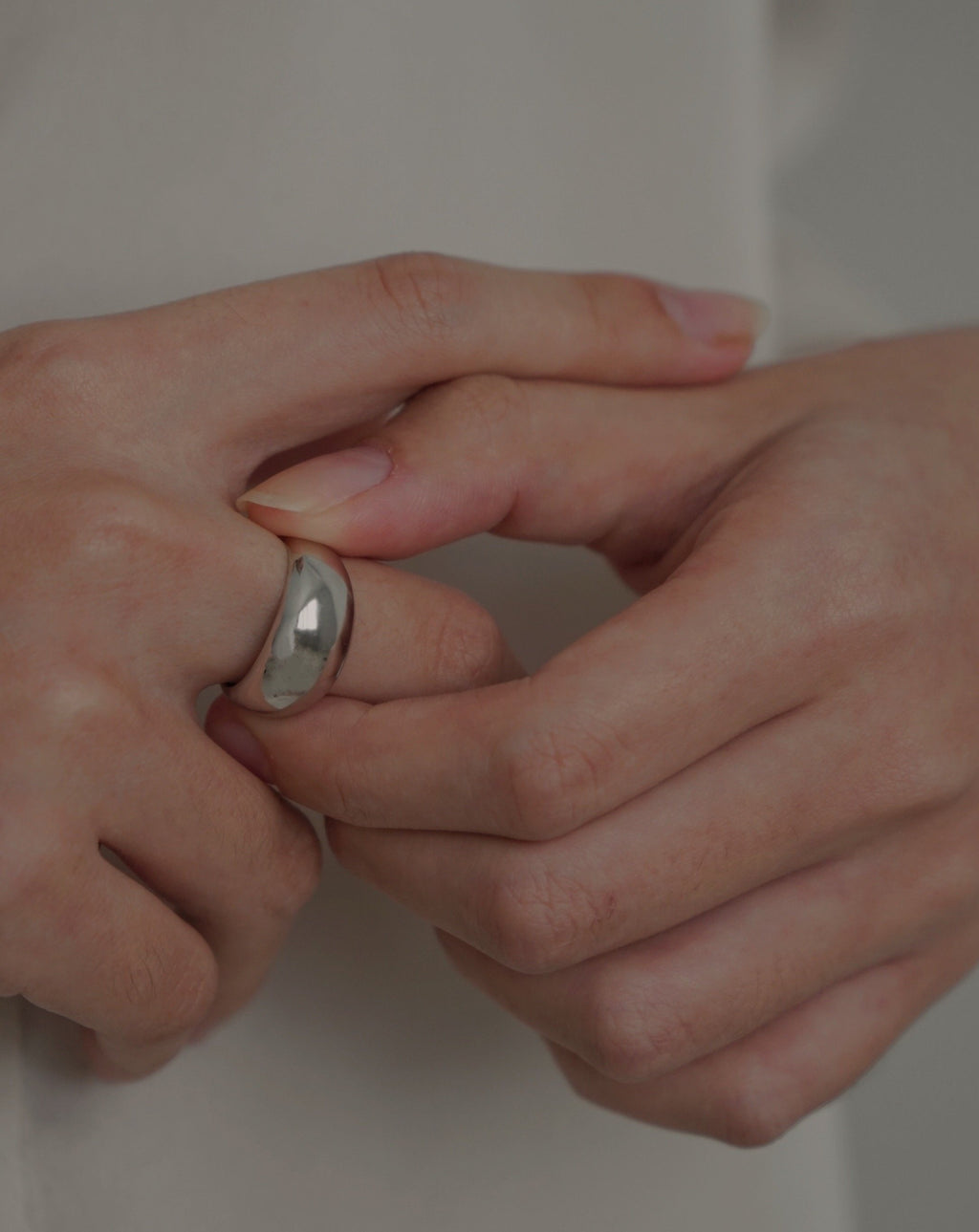 Chunky Dome Ring | 925 Silver Jewellery | el-jo studio