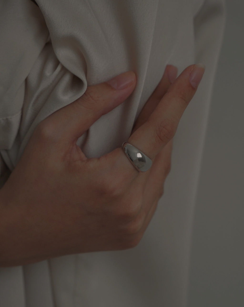 Chunky Dome Ring | 925 Silver Jewellery | el-jo studio