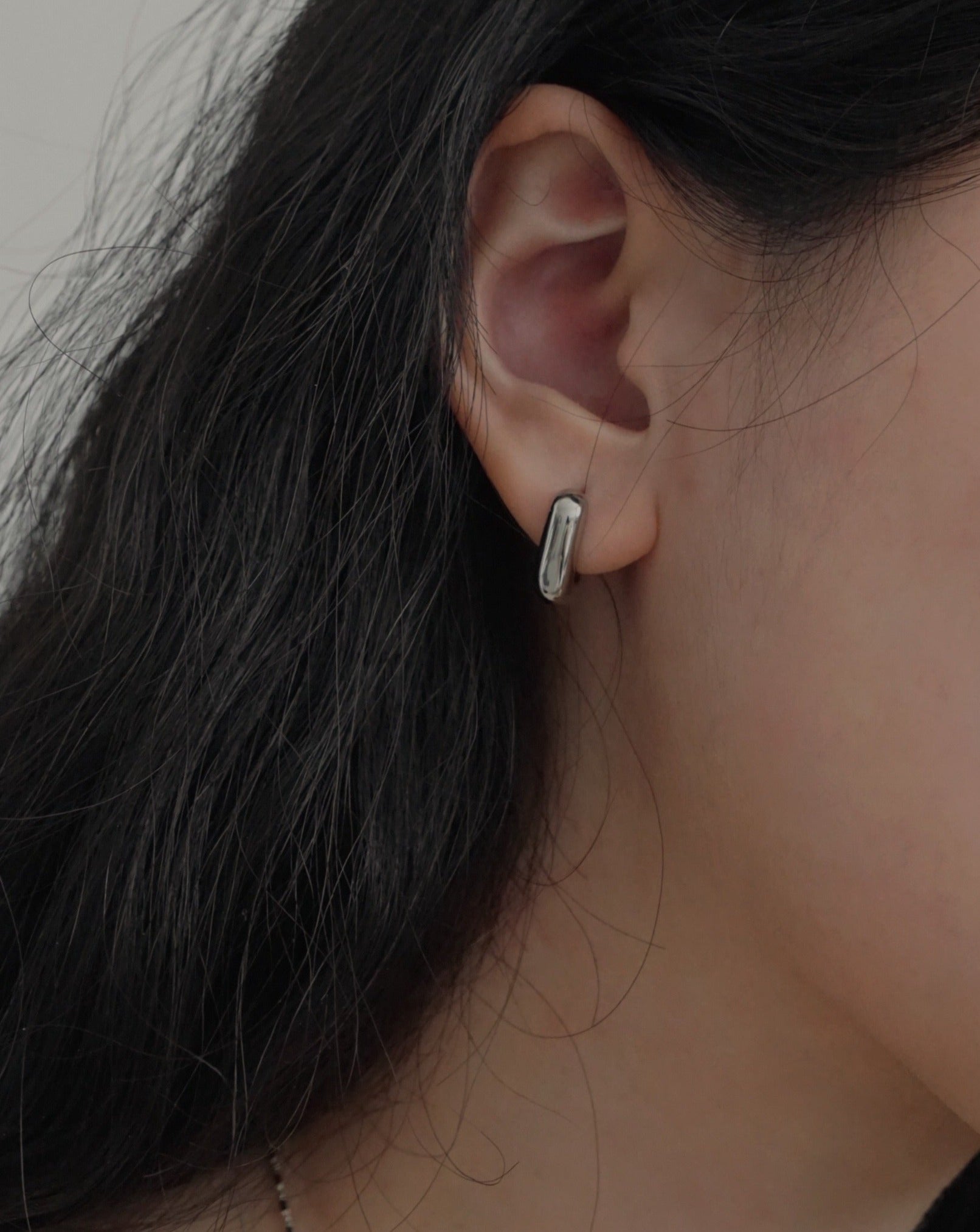 Form Earrings in Silver | 316L Stainless Steel | el-jo studio