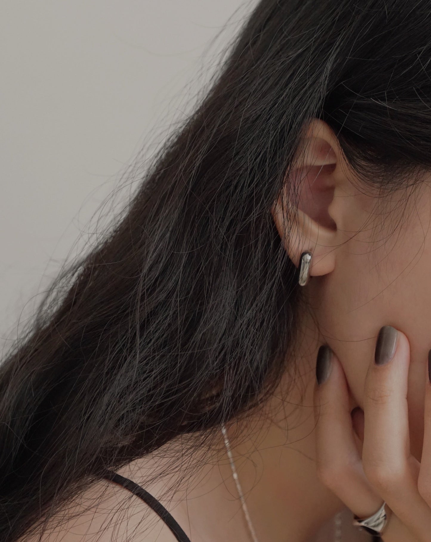 Form Earrings in Silver | 316L Stainless Steel | el-jo studio