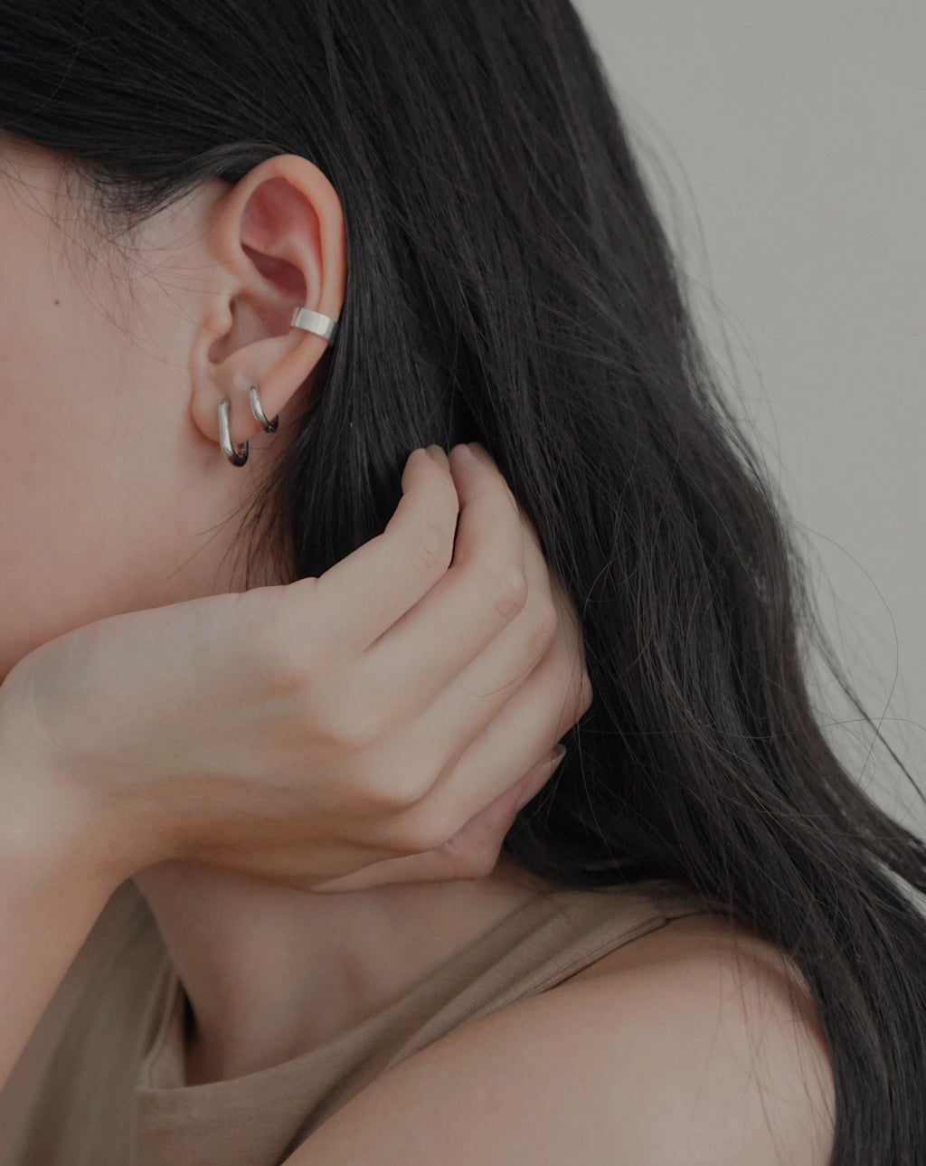 Flat Earcuff | 925 Silver Jewellery | el-jo studio