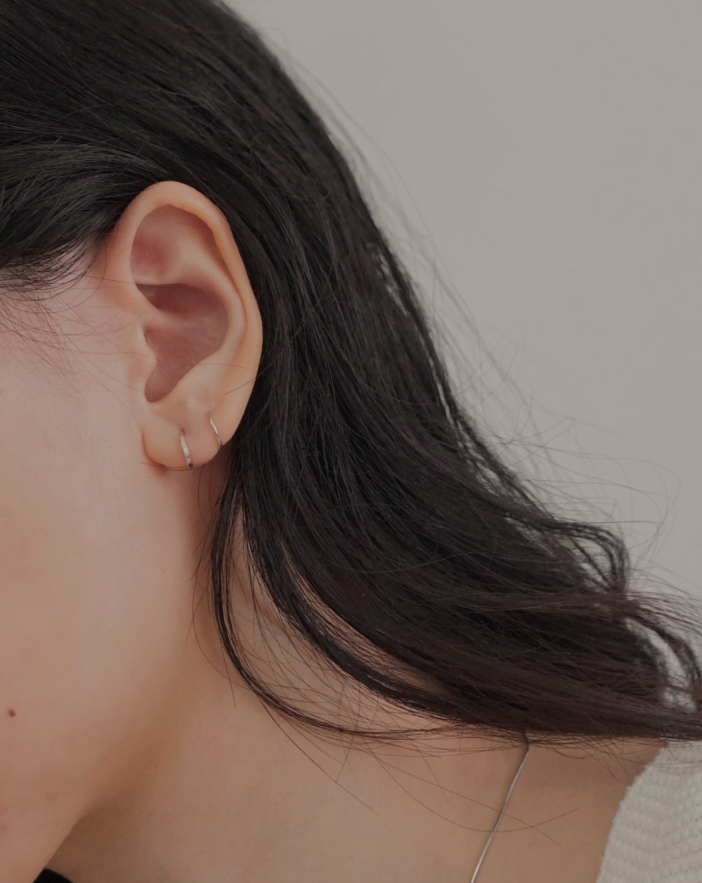 Spiral Earrings in Silver