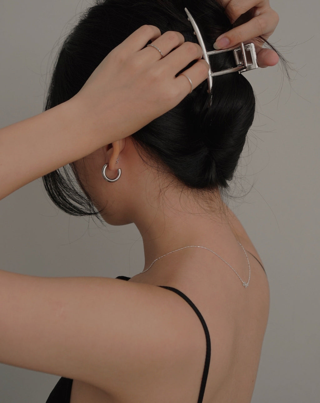 Classic Bold Hoops Silver | 316L Stainless Steel | el-jo studio