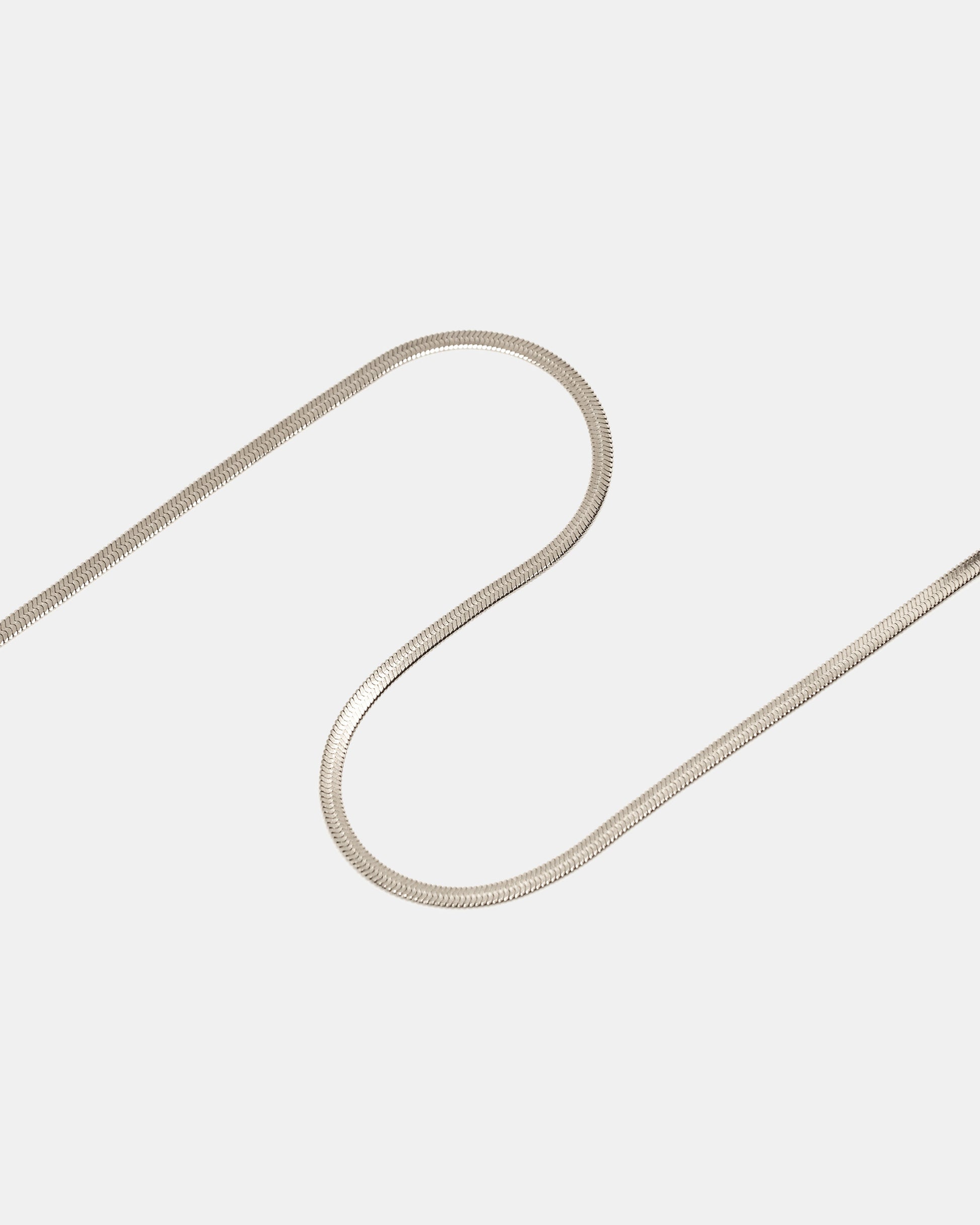 Satin Choker in Silver