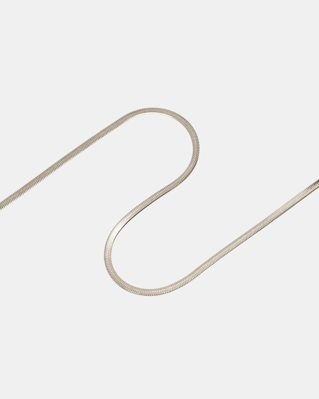 Satin Choker in Silver