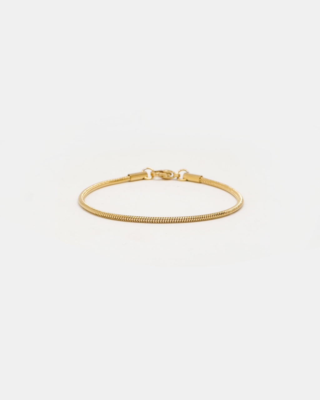 Sleek Snake Chain Bracelet in Gold