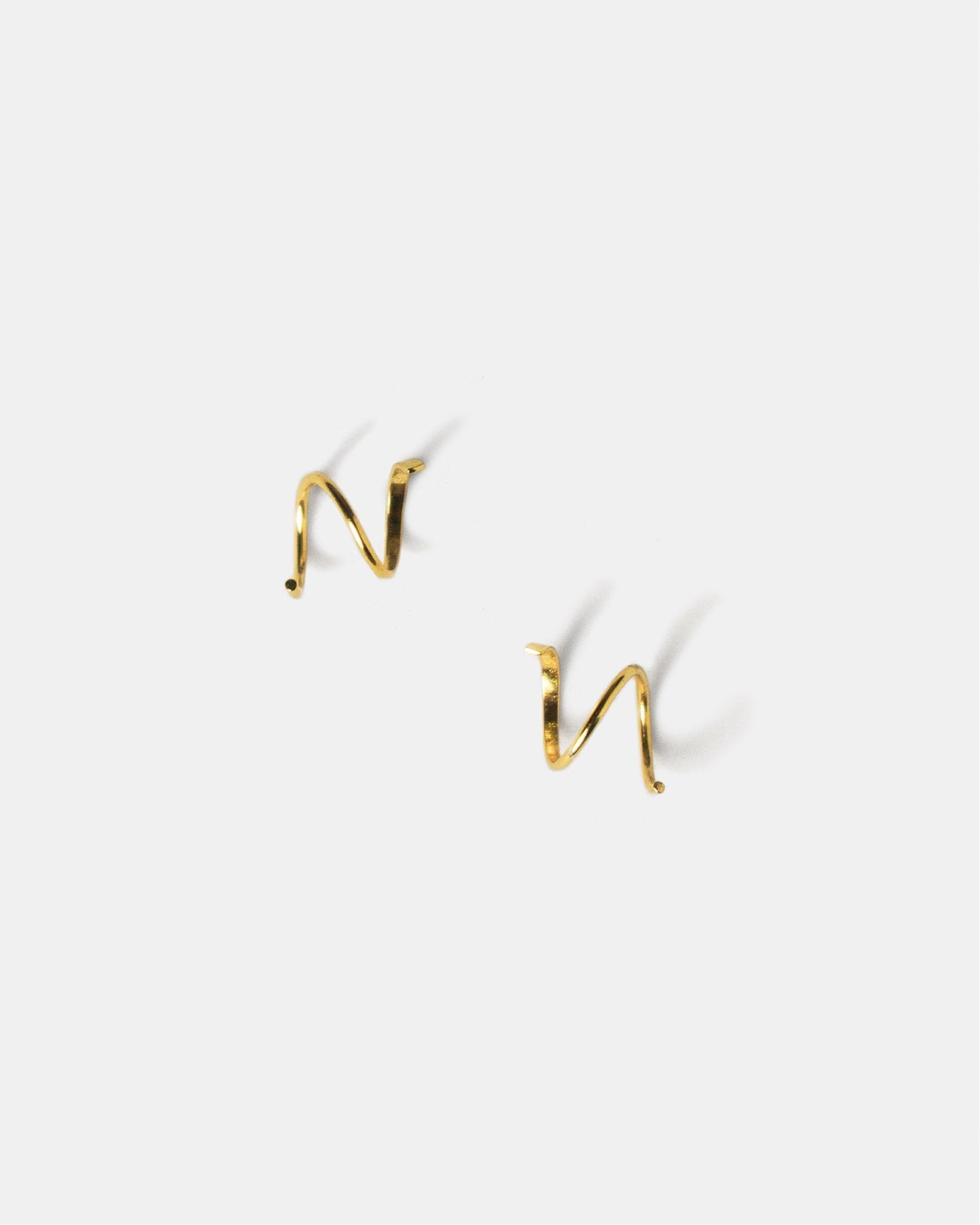 [Reject] Spiral Earrings in Gold